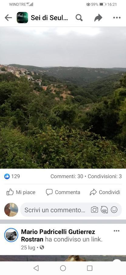Stellaria Casa Vacanze In Montagna Panorama Stupendo Sardegna Seùlo 外观 照片
